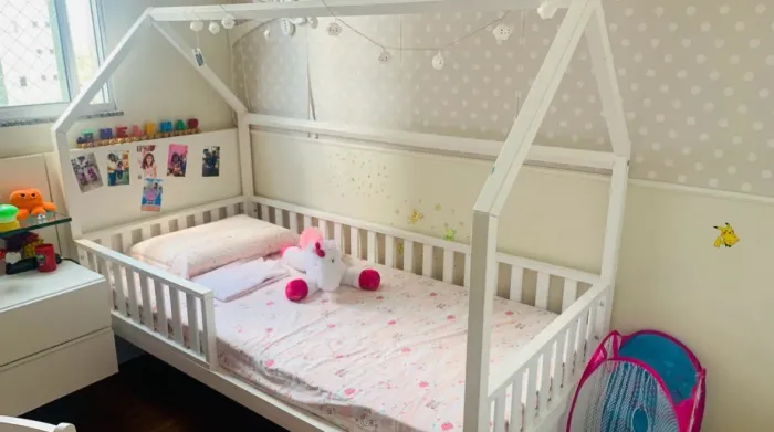 Cama Infantil - Montessori Branca