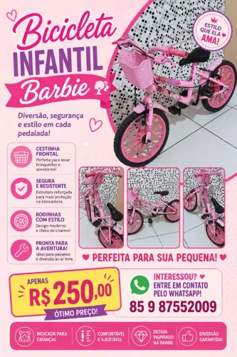 Bicicleta Infantil
