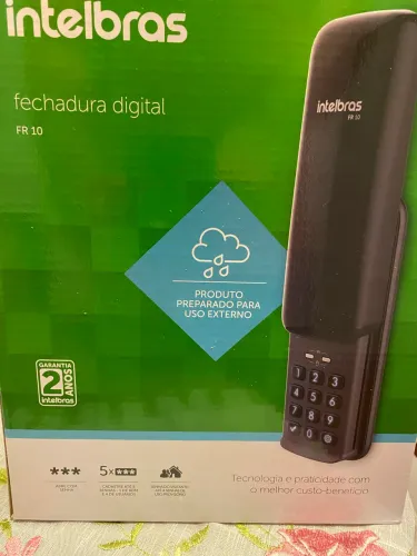 Fechadura eletrônica intelbras - Lacrada 