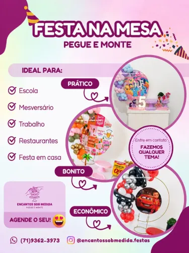 Festa na mesa