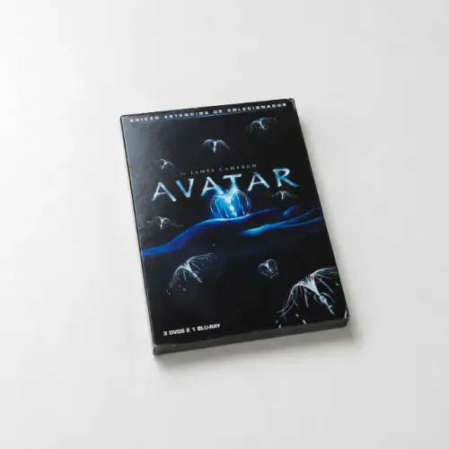 AVATAR - Edição Estendida de Colecionador - 3 DVDs + 1 Blu-ray - Luva e Digipack