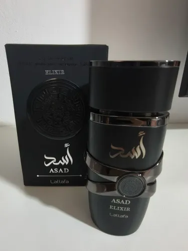 Perfume Asad Elixir Lattafa Árabe Eau De Parfum 100ml