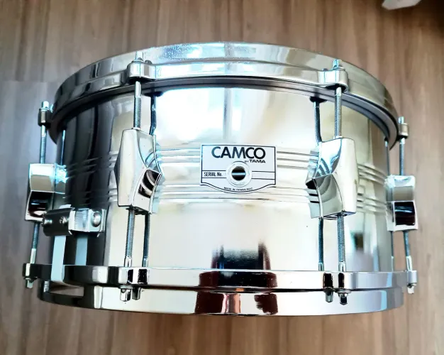 Caixa Camco by Tama 14x6,5 Chrome Over Steel 70's