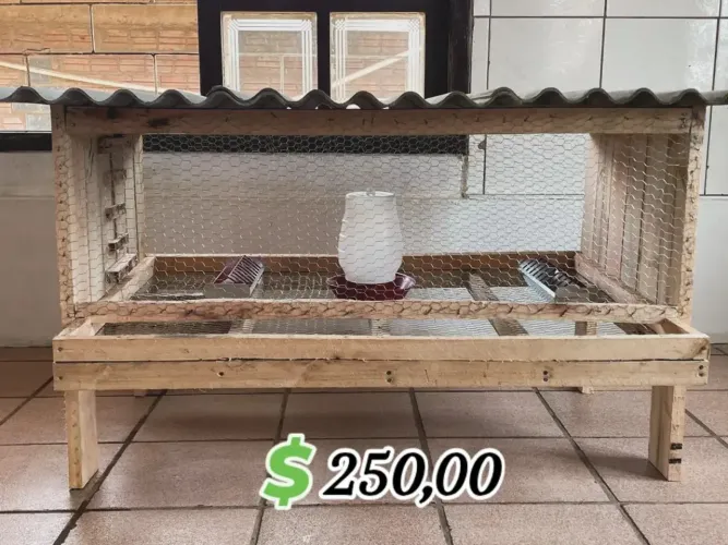 VIVEIROS PARA CODORNAS, GALINHAS, GARNIZÉS E COELHOS!