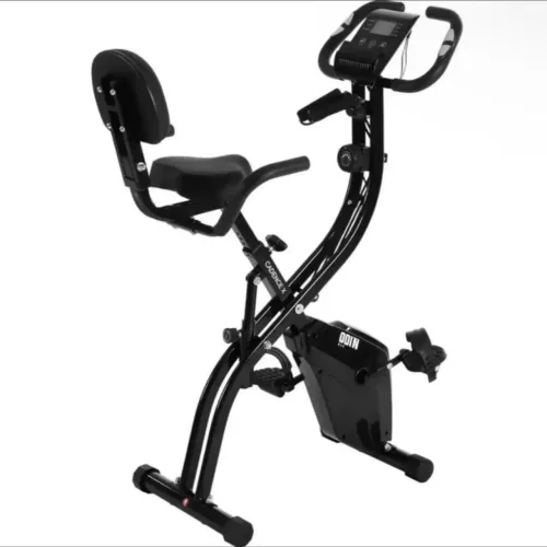 Bicicleta Ergométrica Vertical Dobrável - Super Confortável