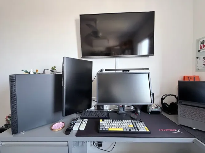 PC Gamer i5 8400 GTX 1060 16GB RAM SSD + 2 Monitores