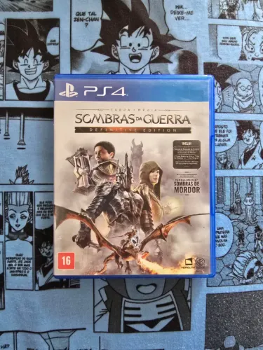 Jogo Ps4 Sombras Da Guerra