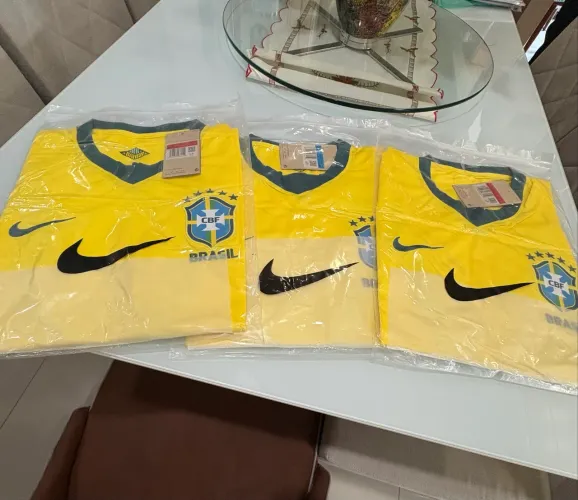 Blusa do Brasil copa do mundo 
