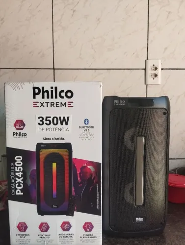 Caixa de som Philco extreme 350w RMS de potência, nova! Com caixa ! Faço entrega 