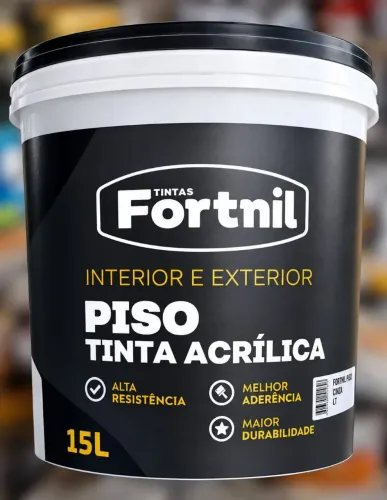 Tinta piso fortinil 15LT