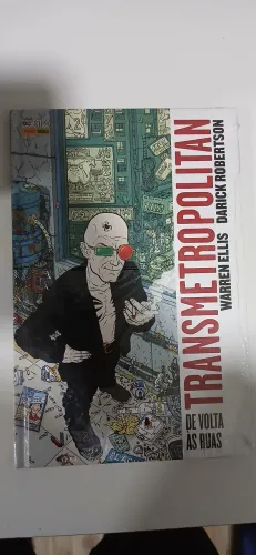TRANSMETROPOLITAN VOL 1 - DE VOLTA ÀS RUAS (lacrado novo)