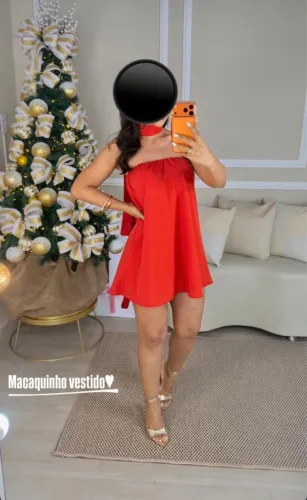 Macaquinho vestido