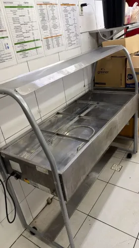 Banho Maria com 8 Divisórias - Super Novo!!!