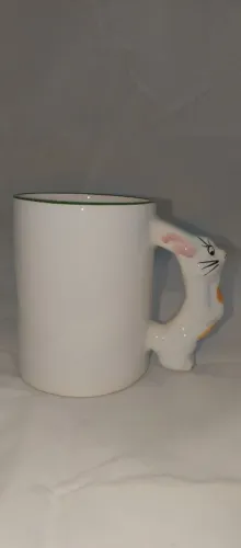Kit 10 canecas Porcelana (coelho)