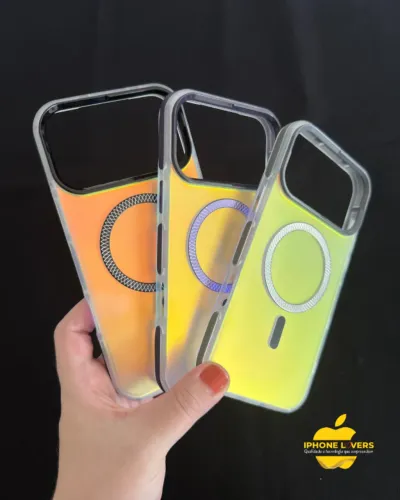 Case holográfica iPhone 17 Pro Max