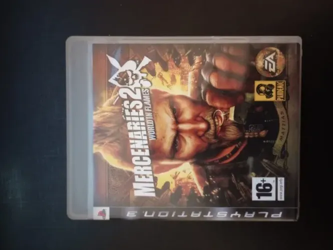 jogo de playstation 3 original midia fisica, (Mercenaries 2).