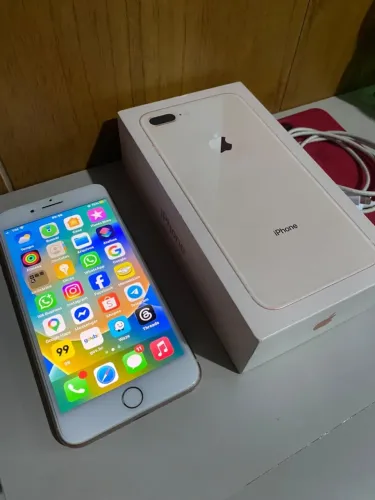 iPhone 8plus todo original com caixa e cabo original