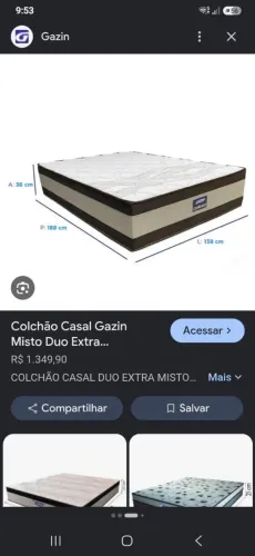 Colchão casal
