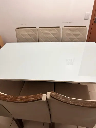 Mesa de jantar 6 cadeiras