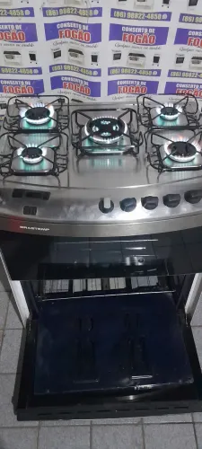 Vendo fogão Brastemp 5bc elétrico