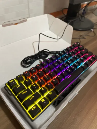 Teclado Mecânico Gamer NK61 Nacodex