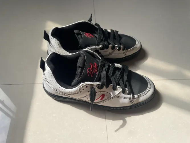 Tenis Tesla Denis Silva White Black