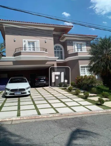 Casa com 4 dormitórios para alugar, 390 m² por R$ 20.570,00/mês - Residencial Cinco (Alpha