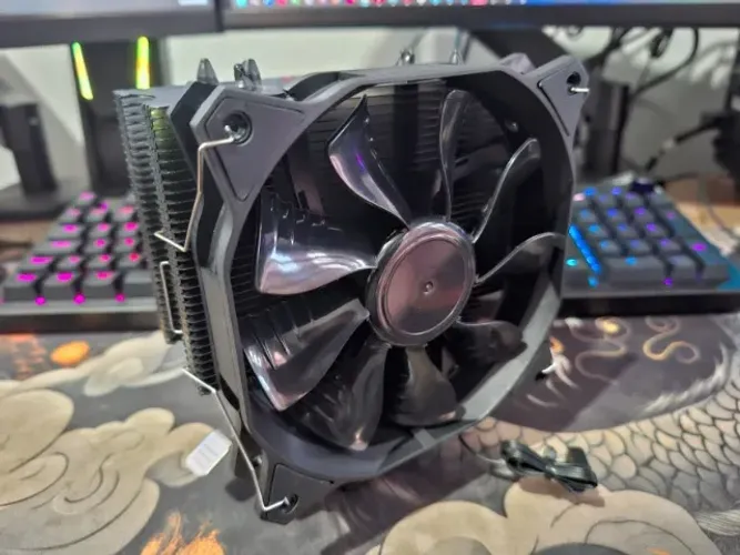 Cooler Processador DEX DX-2000 All Black (AMD/Intel/XEON) - Seminovo / Aceito Cartão / Pix