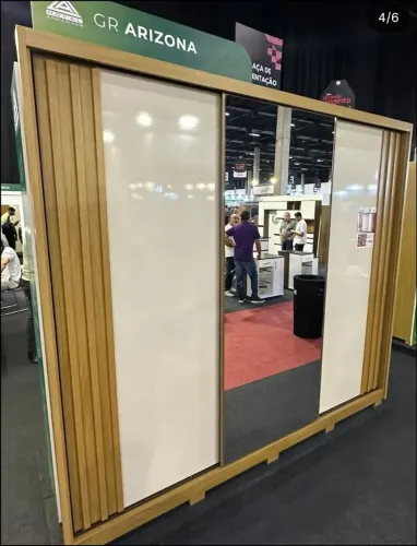 Guarda Roupa Casal Moval Arizona 2,60 de largura - Novo e embalado!!