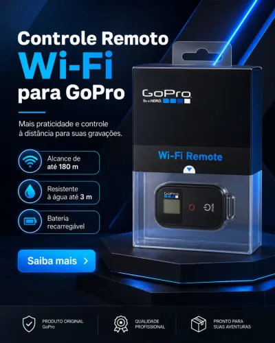 Controle remoto para GoPro