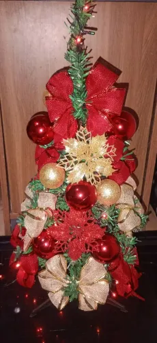 Árvore de Natal 60cm com efeites
