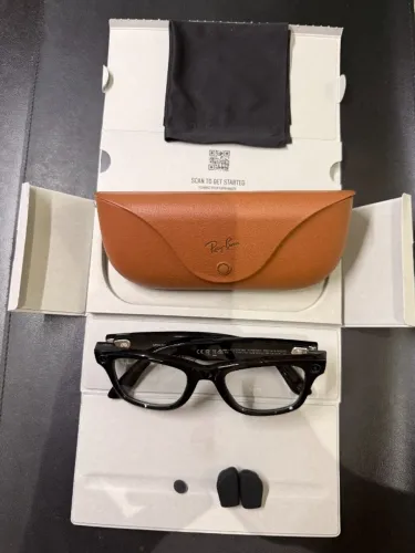 Ray-Ban Meta 2 Preto Brilhante Transitions Verde + Acessórios