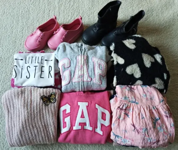 Lindo Lote de Roupas Para Meninas - Tam: 3 Anos