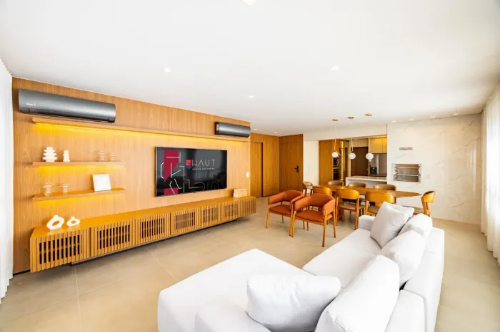 Apartamento mobiliado no Blanc Casa Design com 161 m² e 3 suítes no Setor Bueno