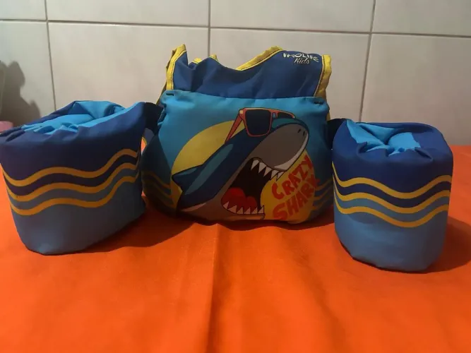 Colete Salva-Vidas Infantil Prolife Kids Até 25 kg - Homologado Marinha