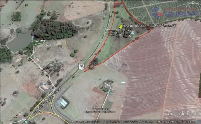 Área à venda, 164000 m² por R$ 5.740.000,00 - Zona Rural - Onda Verde/SP