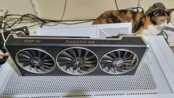 Placa de vídeo XFX Radeon RX 6750 XT 12Gb Speedster Quick 319