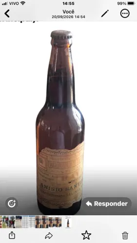 GARRAFA DE HAVANA ANO 1986 ( relíquia)