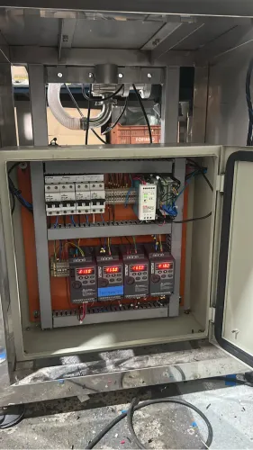 Manutenção ou fabricação máquina de envasadora