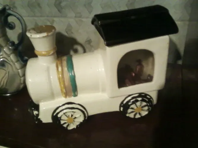 Escultura trem 