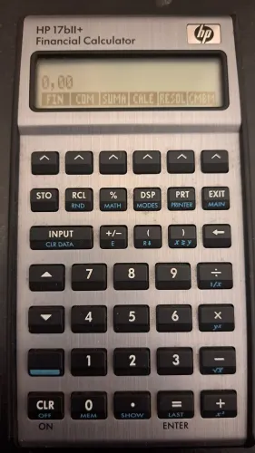 HP Financeira 17BII+