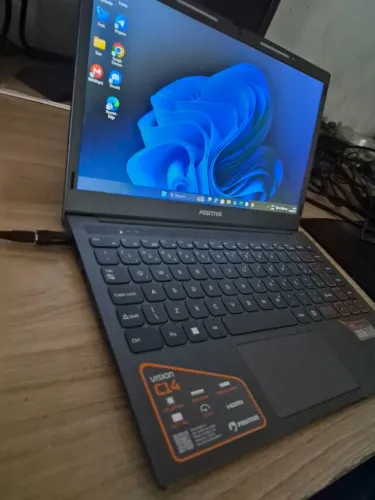 Notebook Positivo Celeron 10a Geração 8 Gigas Memória NVME 256 Windows 11 Somos Loja