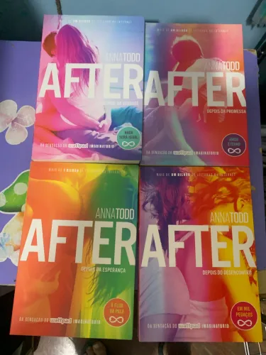 Coleção 04 livros AFTER de ANNA TODD