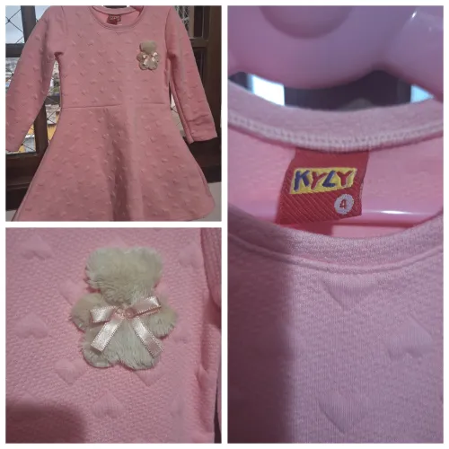 Vestido tamanho 04 kyly