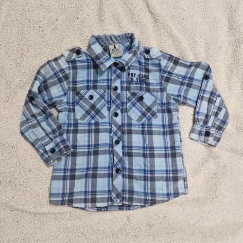 Camisa xadrez infantil