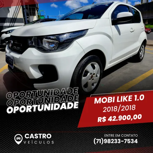 Fiat Mobi Like 1.0 Fire Flex 5P. 2018