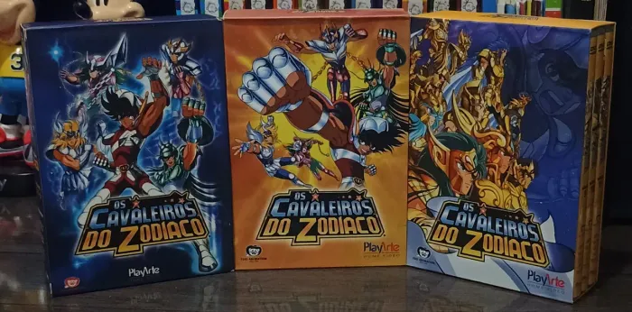 Dvds Cavaleiros do Zodíaco