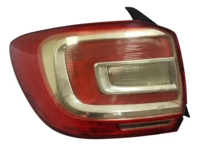Lanterna Traseira Esquerda Renault Logan 2015 Á 2020 Detalhe Esquerdo/motorista Vermelho