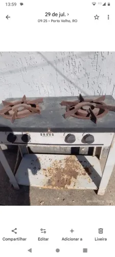 Vendo fogão industrial 200 reais