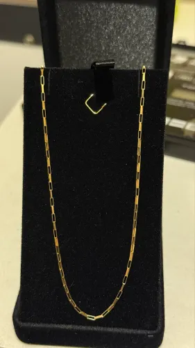 Corrente de ouro cartier de fábrica 18k 750